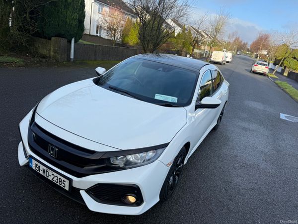 Honda Civic Hatchback, Diesel, 2019, White