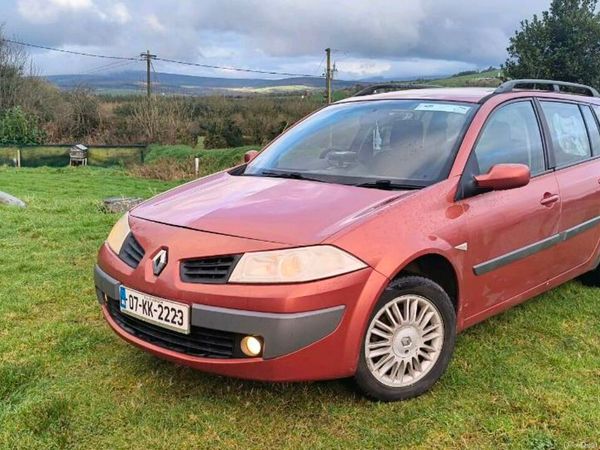 Renault Megane Estate, Diesel, 2007, Red