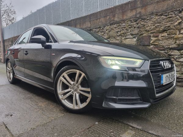 Audi A3 Saloon, Diesel, 2017, Black