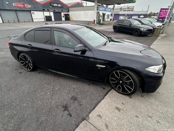 BMW 5-Series Saloon, Diesel, 2015, Black