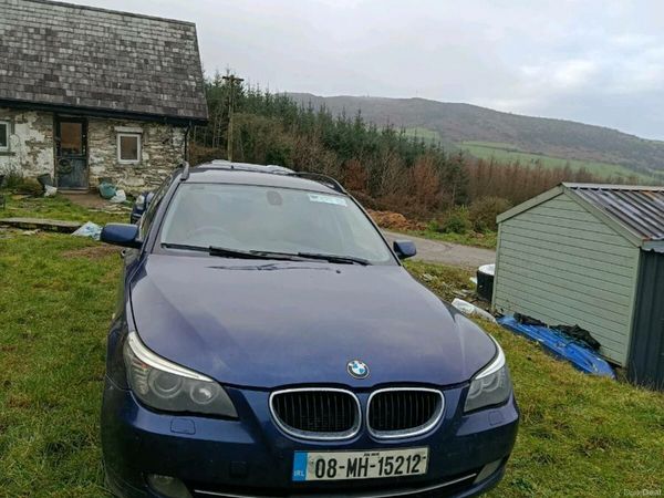 BMW 5-Series Estate, Diesel, 2008, Blue