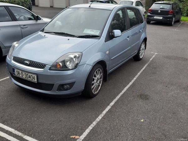 Ford Fiesta Hatchback, Petrol, 2008, Blue