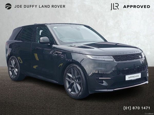 Land Rover Range Rover Sport SUV, Petrol Plug-in Hybrid, 2023, Black