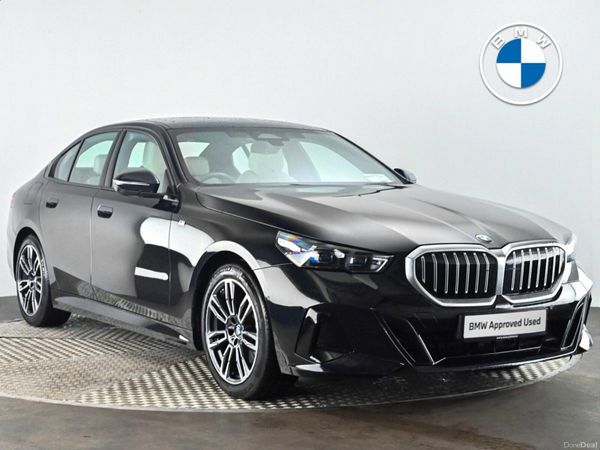 BMW 5-Series Saloon, Petrol, 2024, Black