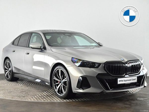 BMW 5-Series Saloon, Petrol, 2024, Grey
