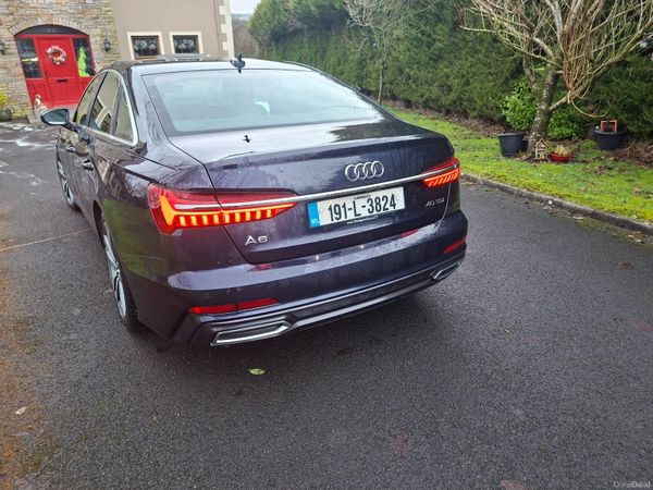 Audi A6 Saloon, Diesel, 2019, Blue