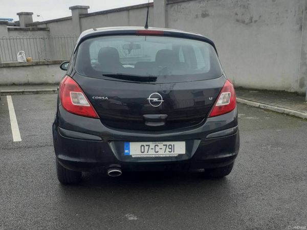 Opel Corsa Hatchback, Petrol, 2007, Black