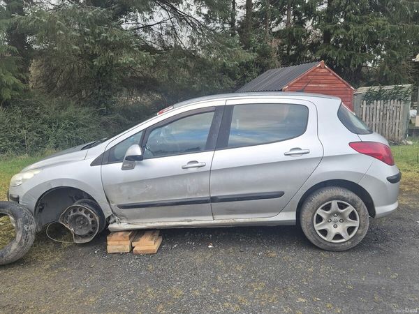 Peugeot 308 Hatchback, Diesel, 2009, Silver
