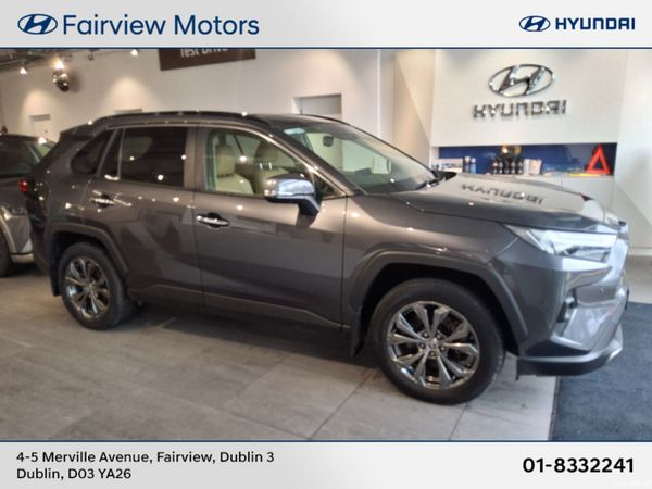 Toyota RAV4 SUV, Petrol Hybrid, 2022, Grey