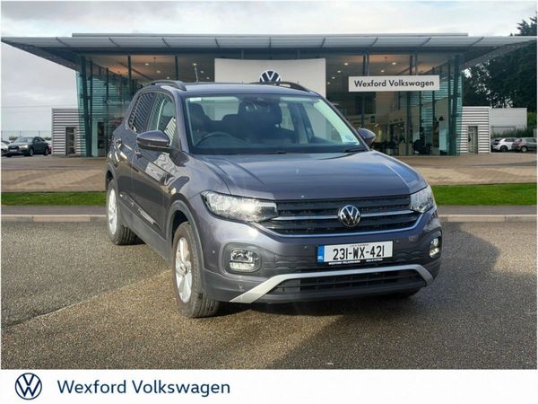 Volkswagen T-Cross SUV, Petrol, 2023, Grey