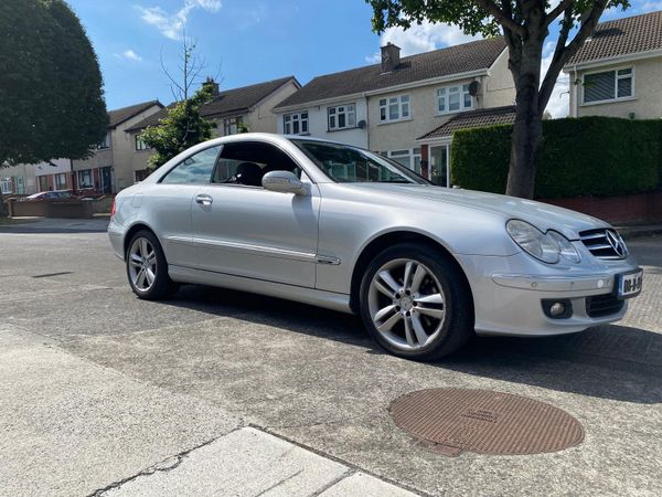 Mercedes-Benz CLK Coupe, Petrol, 2008, Silver