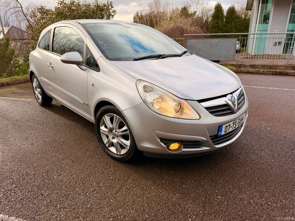 Vauxhall Corsa Hatchback, Petrol, 2007, Silver