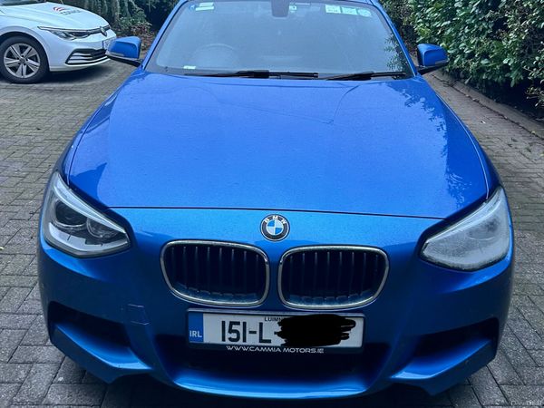 BMW 1-Series Hatchback, Petrol, 2015, Blue