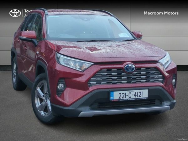 Toyota RAV4 SUV, Petrol Hybrid, 2022, Red