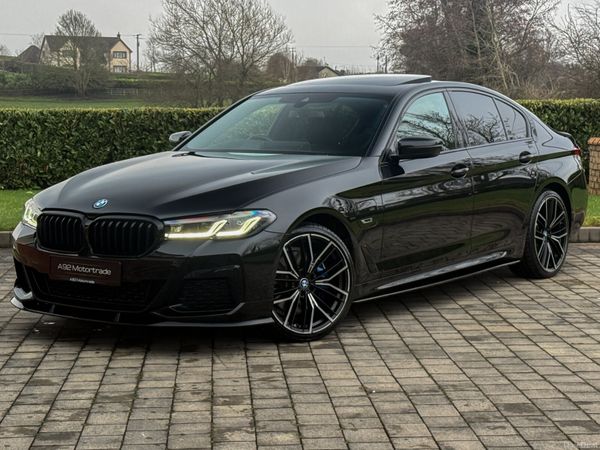 BMW 5-Series Saloon, Petrol Plug-in Hybrid, 2022, Black