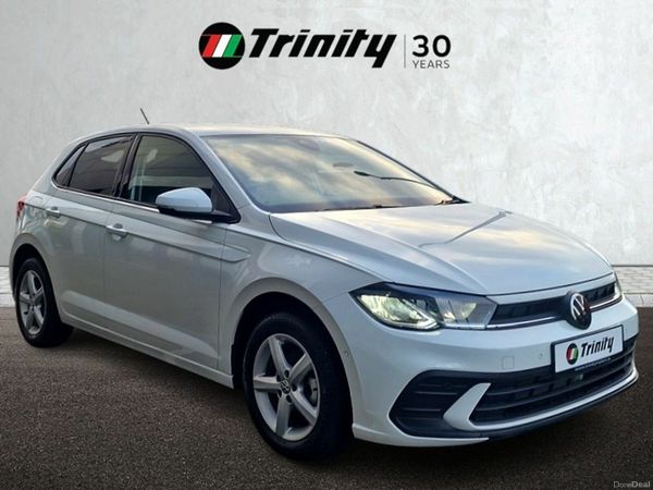 Volkswagen Polo Hatchback, Petrol, 2022, White