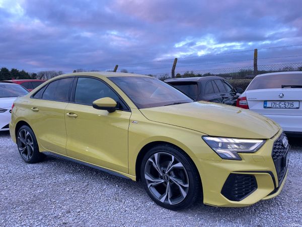 Audi A3 Saloon, Diesel, 2021, Yellow