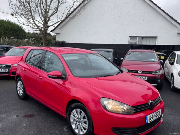 Volkswagen Golf Hatchback, Petrol, 2012, Red