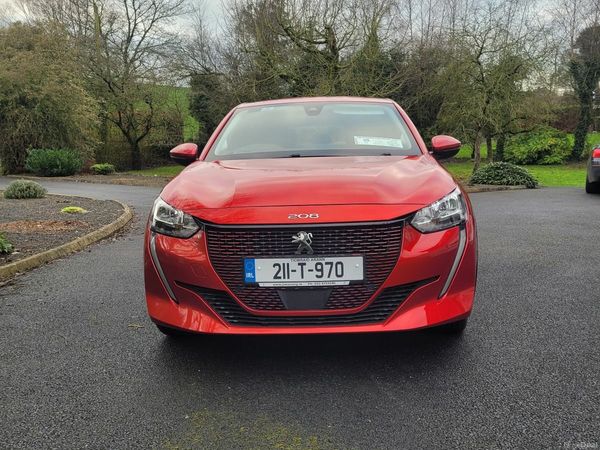 Peugeot 208 Hatchback, Electric, 2011, Red