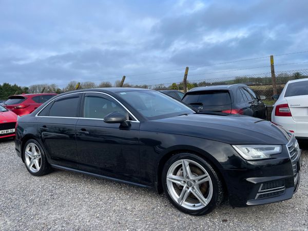 Audi A4 Saloon, Diesel, 2017, Black