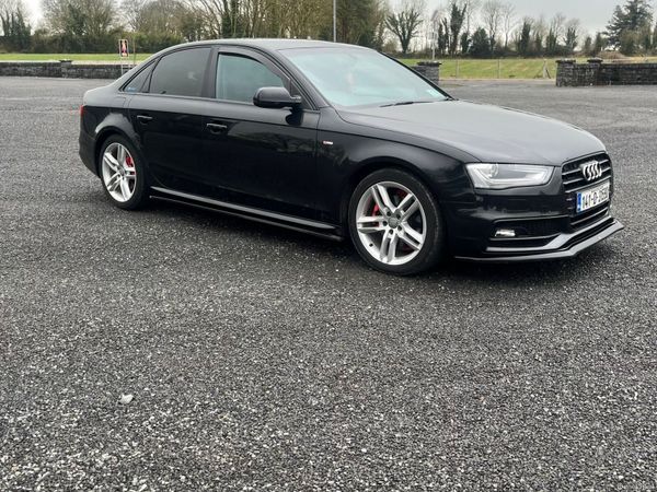Audi A4 Saloon, Diesel, 2014, Black