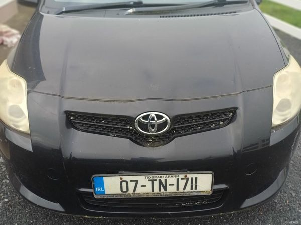 Toyota Auris Hatchback, Petrol, 2007, Black