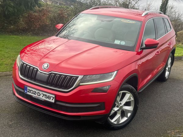 Skoda Kodiaq SUV, Diesel, 2020, Red