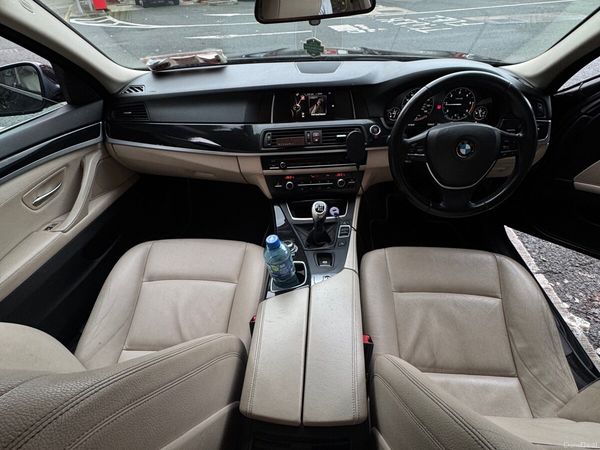 BMW 5-Series Saloon, Diesel, 2016, Black