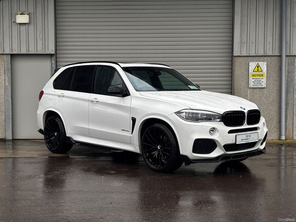 BMW X5 SUV, Petrol Plug-in Hybrid, 2016, White