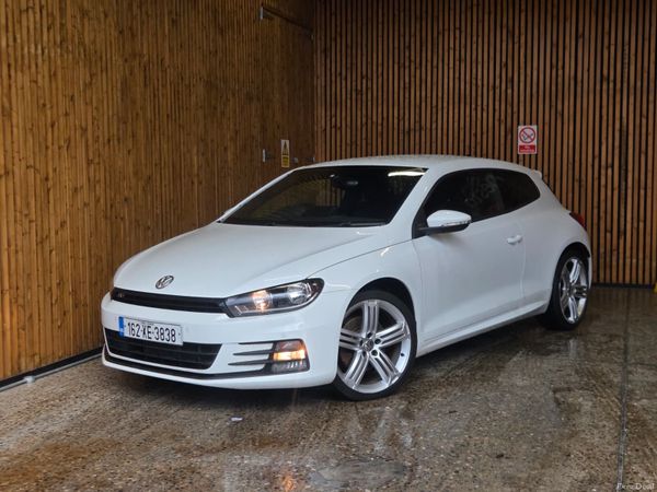 Volkswagen Scirocco Coupe, Petrol, 2016, White