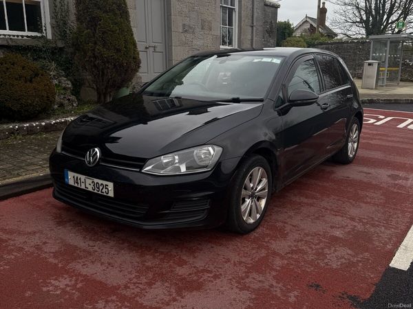 Volkswagen Golf Hatchback, Diesel, 2014, Black
