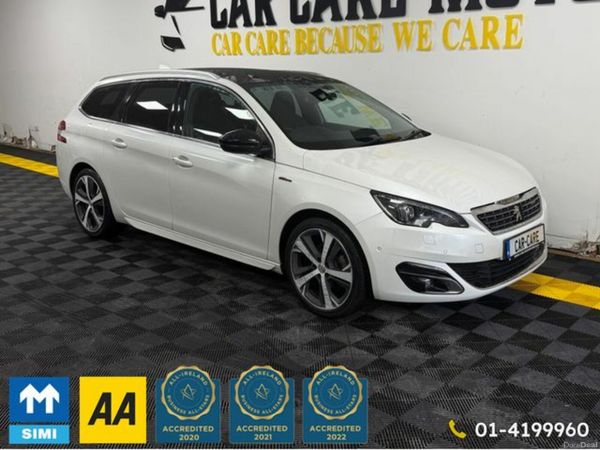 Peugeot 308 Estate, Petrol, 2016, White