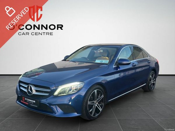 Mercedes-Benz C-Class Saloon, Diesel, 2020, Blue