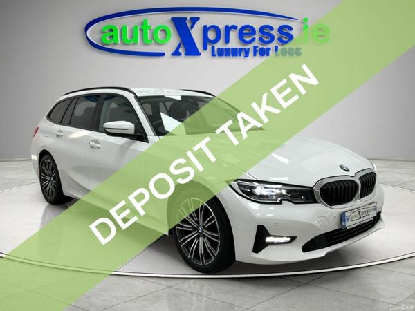 BMW 3-Series Estate, Diesel, 2021, White