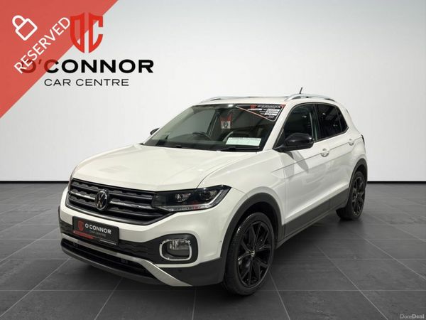 Volkswagen T-Cross Hatchback, Petrol, 2022, White