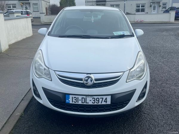Vauxhall Corsa Hatchback, Petrol, 2013, White