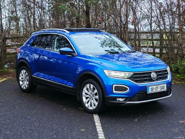 Volkswagen T-Roc SUV, Petrol, 2018, Blue