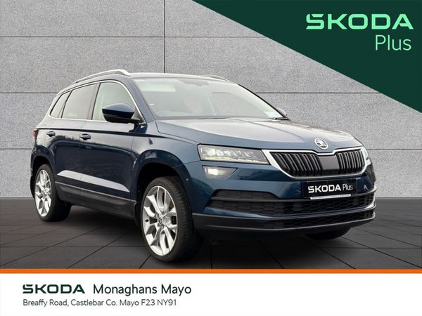 Skoda Karoq Estate, Petrol, 2022, Blue