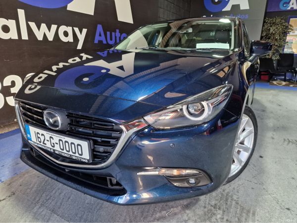 Mazda Mazda3 Saloon, Petrol, 2016, Blue