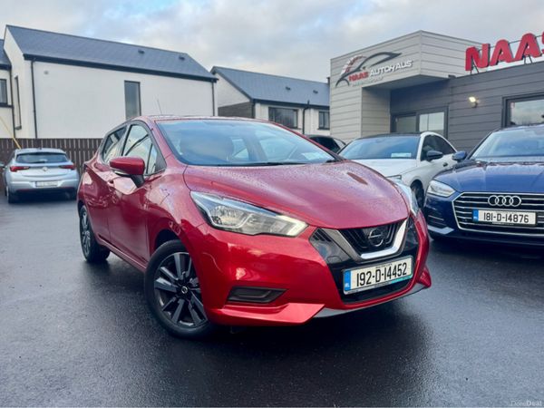 Nissan Micra Hatchback, Petrol, 2019, Red