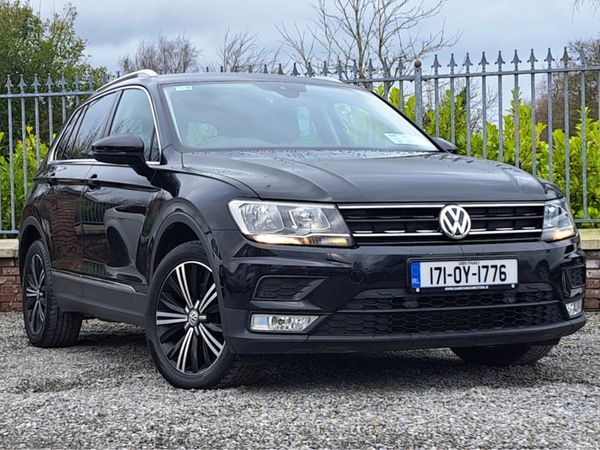 Volkswagen Tiguan SUV, Diesel, 2017, Black