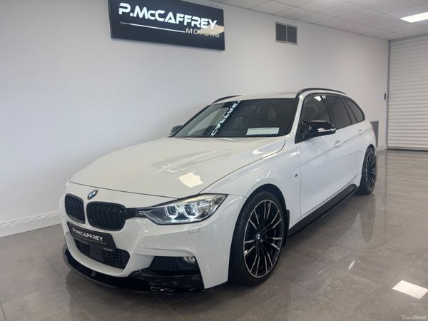 BMW 3-Series Estate, Diesel, 2015, White