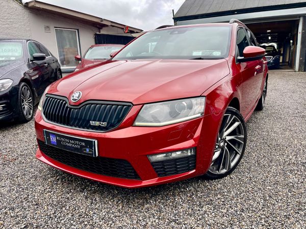 Skoda Octavia Estate, Diesel, 2015, Red