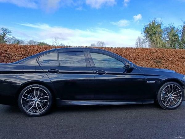BMW 5-Series Saloon, Diesel, 2012, Black