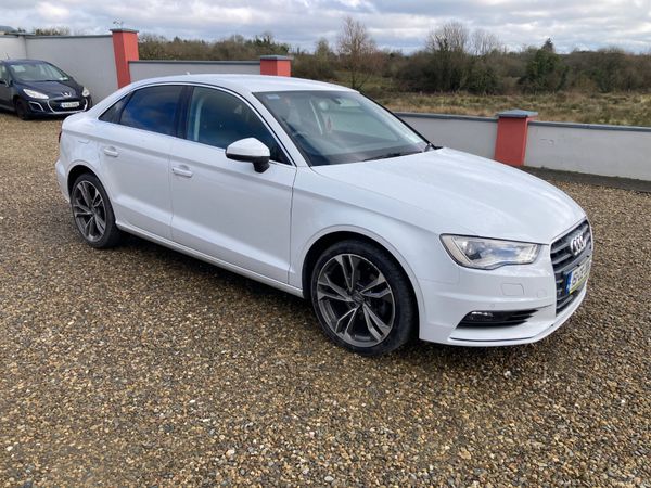 Audi A3 Saloon, Petrol, 2015, White