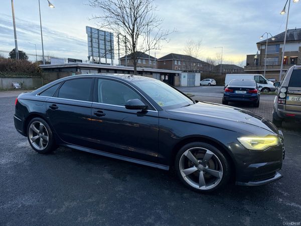 Audi A6 Saloon, Diesel, 2017, Blue