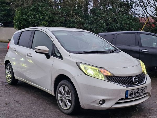 Nissan Note MPV, Petrol, 2016, White