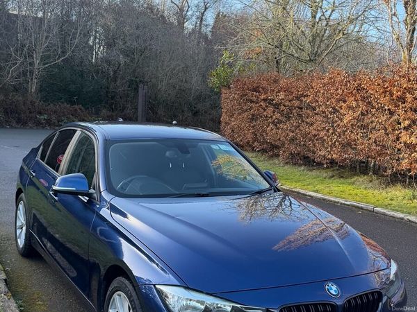 BMW 3-Series Saloon, Diesel, 2016, Blue