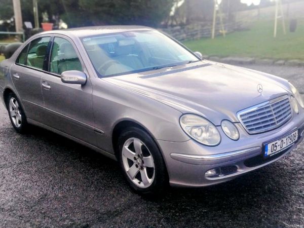 Mercedes-Benz E-Class Saloon, Petrol, 2005, Silver
