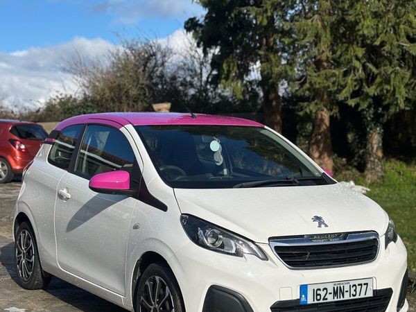 Peugeot 108 Hatchback, Petrol, 2016, White